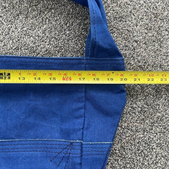 NWT Free People Waxed Canvas Zip Sling Bag ICELANDIS BLUE Purse We The Free - Picture 12 of 15